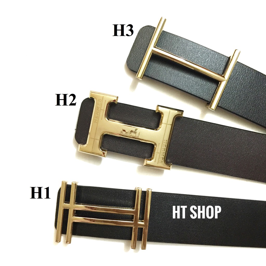 Thắt lưng nam - Dây nịt nam CHỮ H thời trang