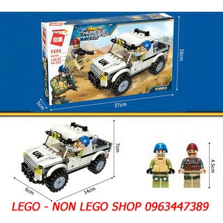 Lego - Enlighten Qman 3201 ( Xếp Hình Nhiệm vụ sấm sét 128 mảnh )