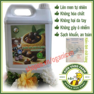 [Can 3,8 Lít] Nước enzyme hữu cơ tẩy rửa đa năng bồ hòn vi sinh, KHÔNG hóa chất, Sạch khuẩn, An Toàn, KHÔNG gây ô nhiễm