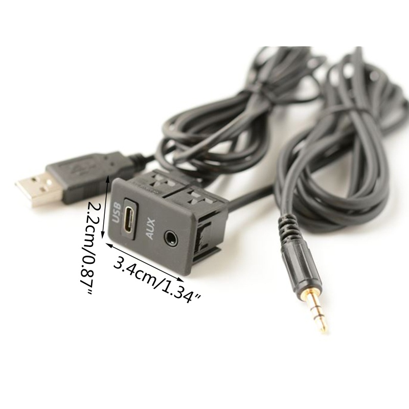 Dây Cáp Nối Dài Cổng AUX Type-C 3.5mm Cho Tàu Thuyền