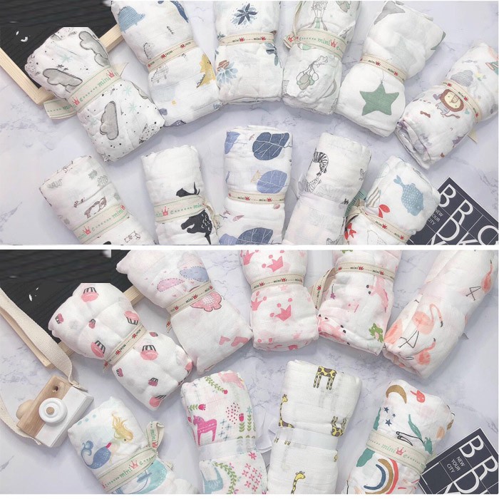 Khăn Sợi Tre Aden &amp; Anais 100% Sợi Tre (Khăn Cho Bé)
