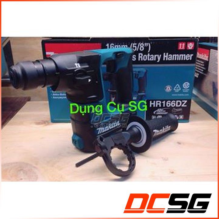 Máy khoan động lực 16/10/13mm dùng pin 12Vmax Makita HR166DZ (không pin sạc)