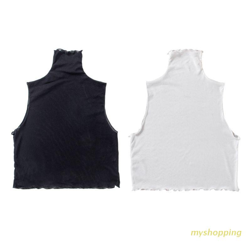 Áo Lưới Cổ Lọ Thời Trang Mùa Thu Cho Nữ