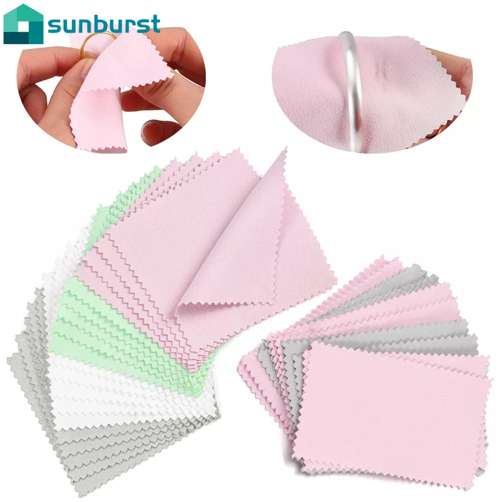 Set 10 Khăn Lau Kính/Màn Hình/Điện Thoại Hai Mặt Mềm Mại Chống Mờ