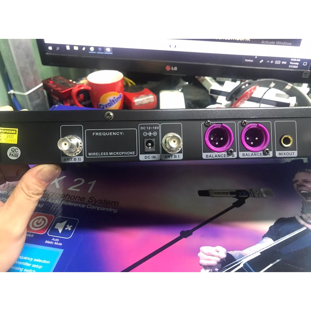 Micro Shure UGX21 Loại đẹp