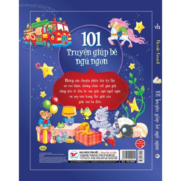 Sách - Tủ Sách Vàng Cho Con - 101 Truyện Giúp Bé Ngủ Ngon