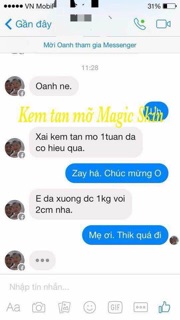 Kem Tan Mỡ Magic Skin - [Kèm đai định hình ]