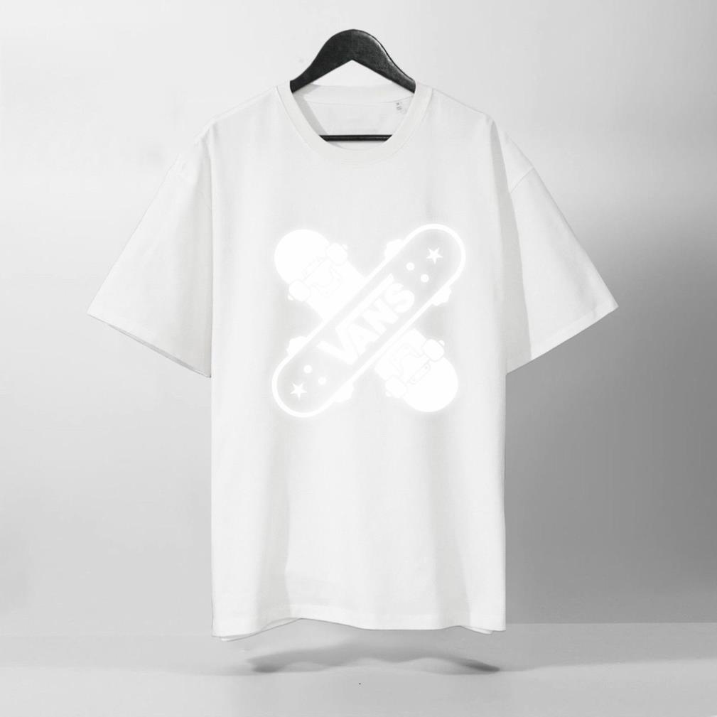 Áo Thun Tay Lỡ Phản Quang Bạc, Form rộng oversize, áo phông unisex, chất liệu Cotton - KKIM Shop