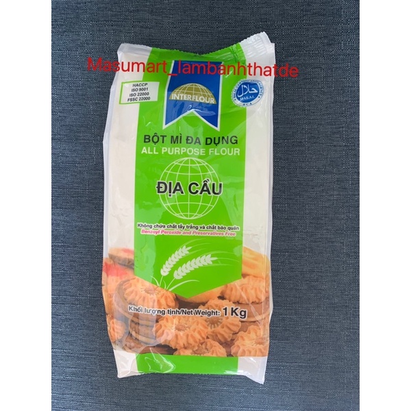 [sale sốc 11.11] Bột mì đa dụng địa cầu gói 1kg