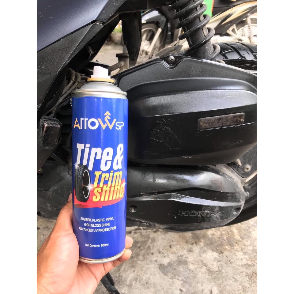 Dưỡng Nhựa Arrowsp - Dưỡng Nhựa Đen, Nhựa Nhám