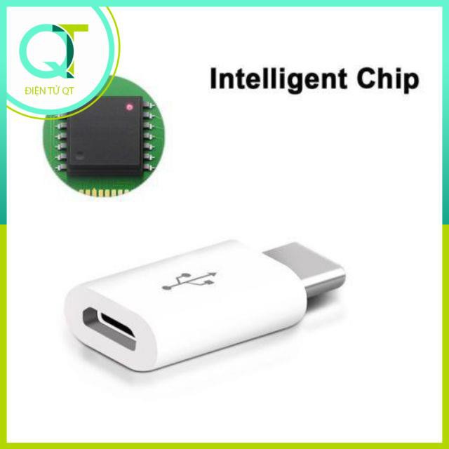 Cổng Chuyển Đổi MicroUSB Sang Type C, typeC,type-C
