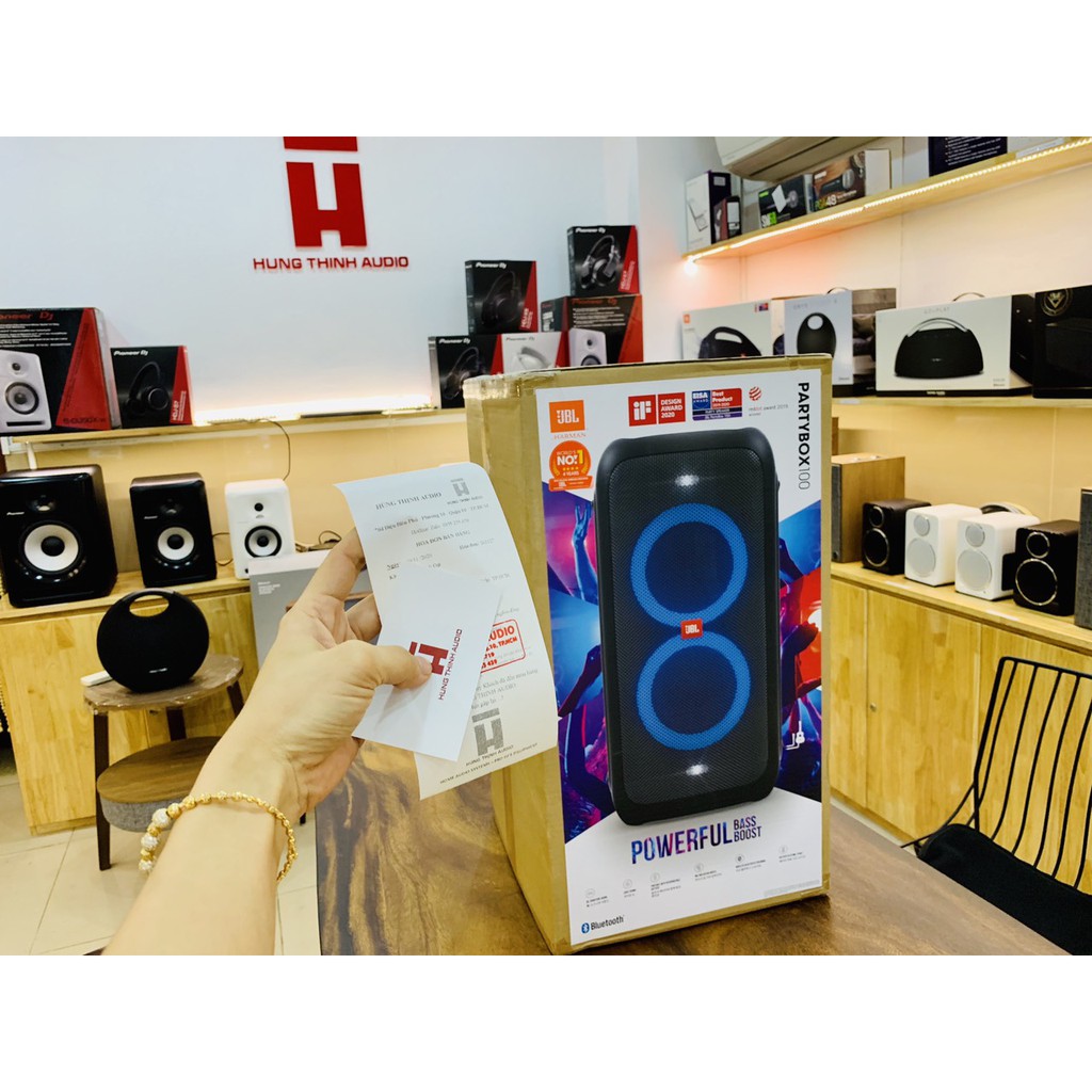 LOA BLUETOOTH JBL PARTYBOX 100