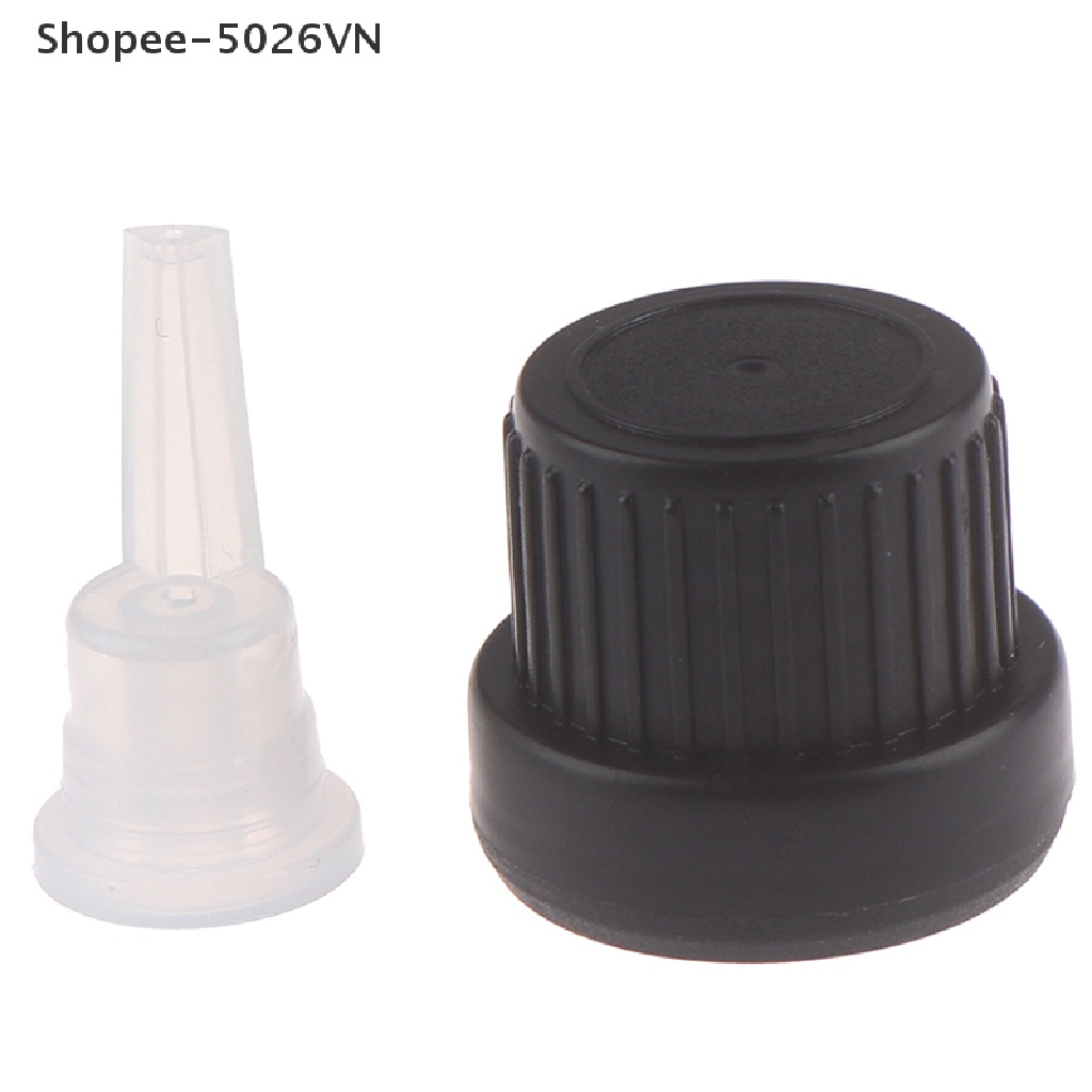 Set 10 Nắp Nhựa Đậy Chai Tinh Dầu Dạng Nhấn Tiện Lợi