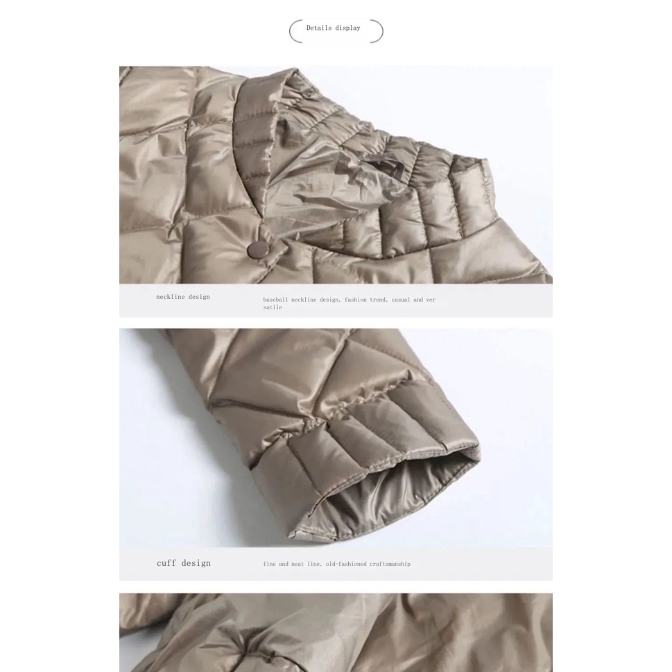 Áo Khoác Phao Đệm cotton Dáng Ôm Thời Trang Mùa Đông Hàn Quốc Mới 2022