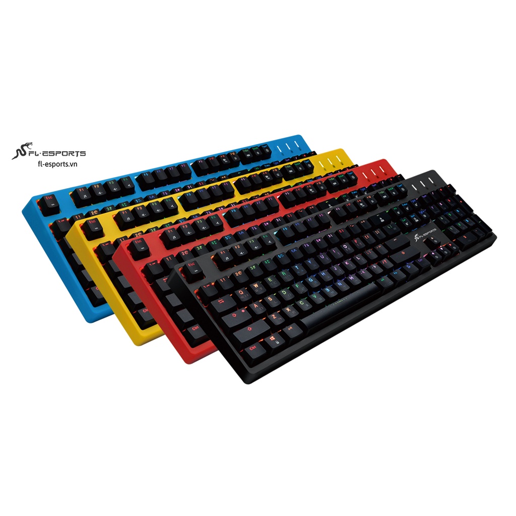 Bàn phím cơ FL - Esports K660 Switch Kailh Optical - Hàng chính hãng