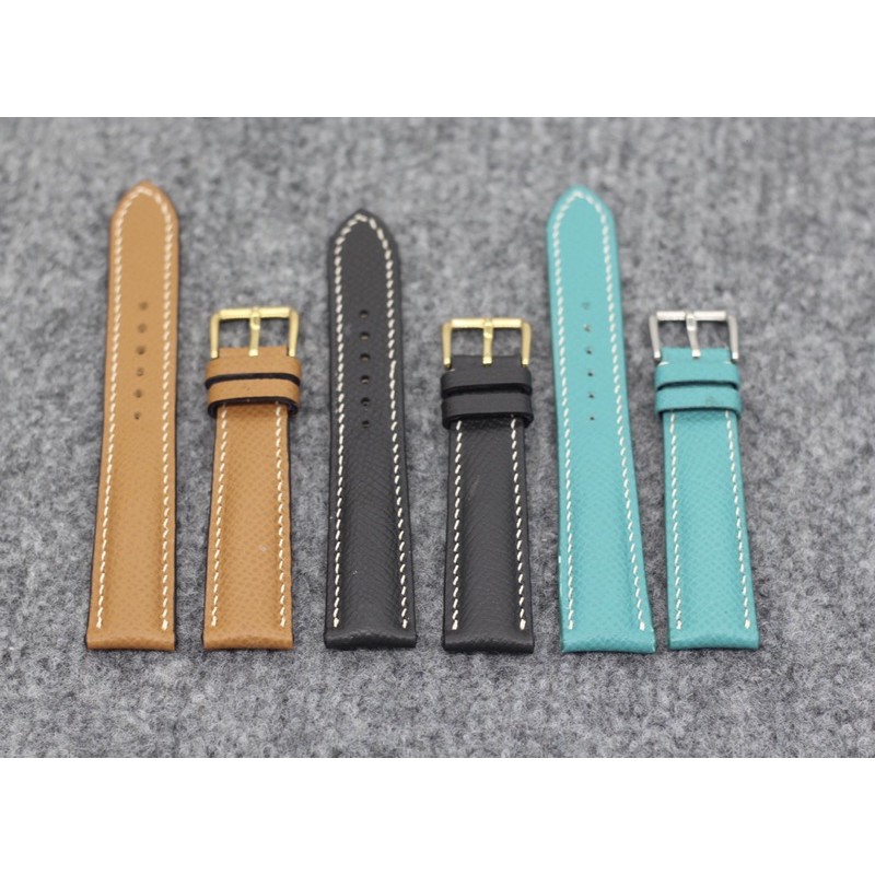 Dây da đồng hồ, Dây Da Epsom  hàng Handmade chất lượng cao,BH 6 tháng về da, sản phẩm kèm khóa, tool tháo và chốt