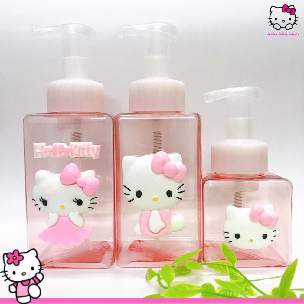 🌸🌸 [MẪU MỚI SIÊU ĐẸP] Bình chiết Hello Kitty 250-450ML ☘☘