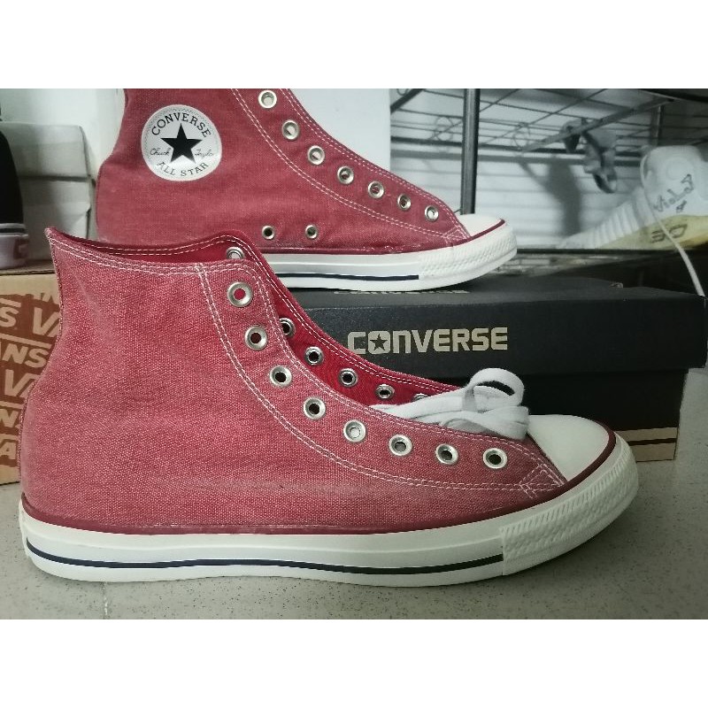 giày Converse đỏ cổ cao