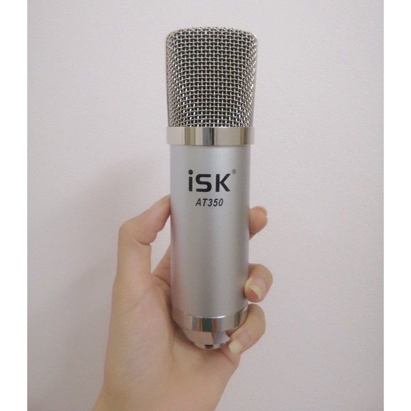 Mic ISK AT 350 Xịn Loại 1 Hát Cực Chất Bảo Hành 6 Tháng