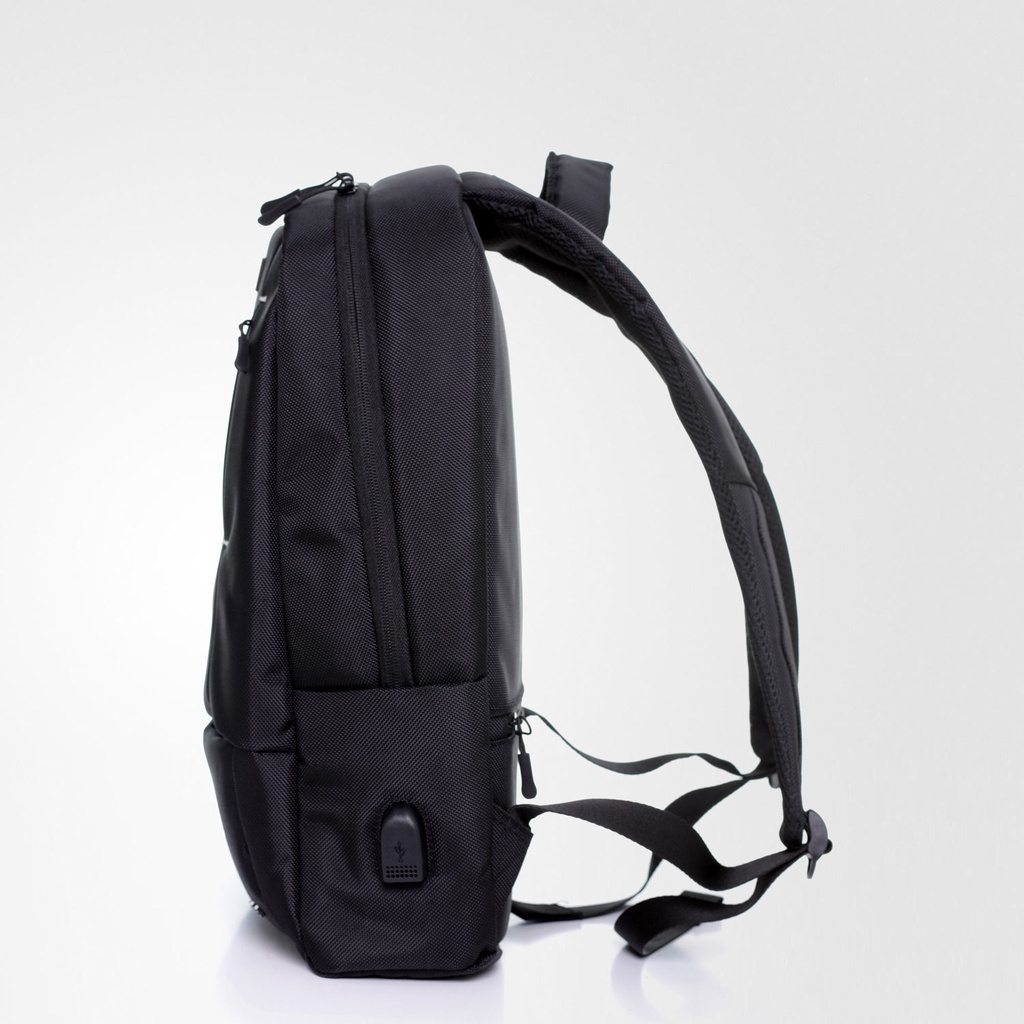 Balo thời trang, balo nam AGVA NW8023 LAPTOP màu đen dành cho máy 15.6'' form dáng trẻ trung năng động BALOCENTER