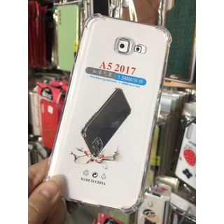 Samsung a5 2017 ốp lưng nhựa dẻo trong suốt chống sốc cực đẹp