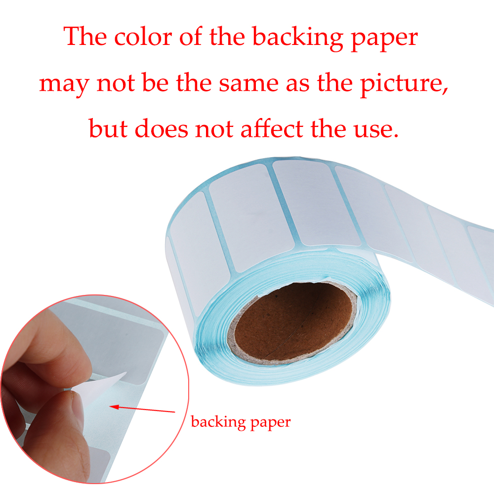 Giấy ghi chú màu trắng đơn giản không thấm nước