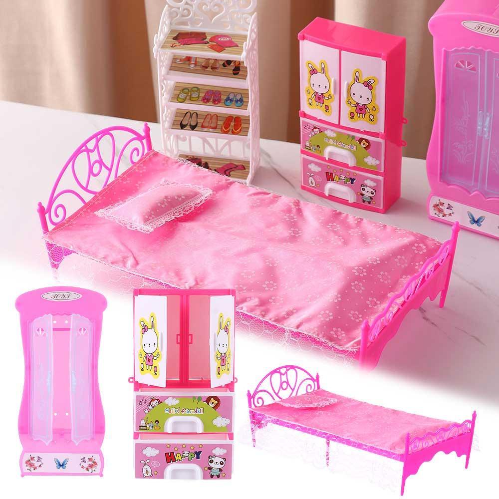 SUSANS Nội Thất Phòng Khách Mini Trang Trí Nội Thất Cho Nhà Búp Bê