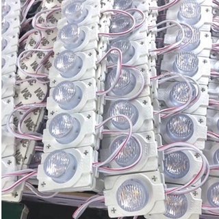 Đèn led rọi mắt trâu, led mắt trâu 1 dây 20 bóng chạy điện 12V giá chưa gồm nguồn