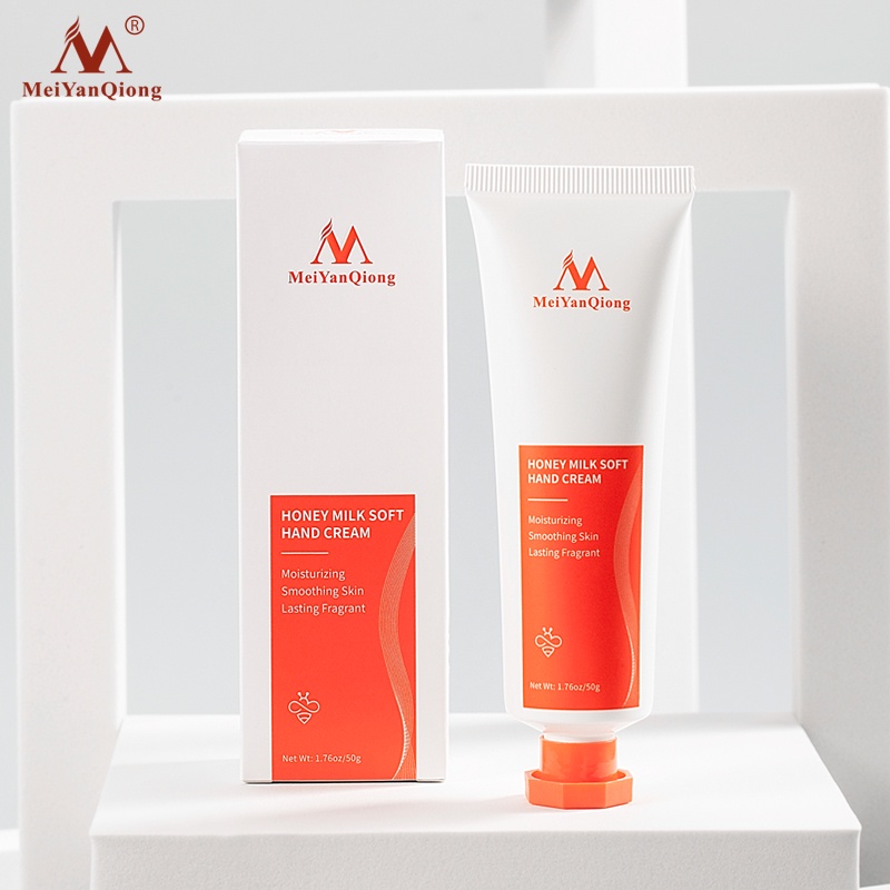 Set 3 Kem Dưỡng Da Tay Meiyanqiong Từ Sữa Mật Ong Chống Lão Hóa Giúp Dưỡng Ẩm Da Mềm Mại 50g