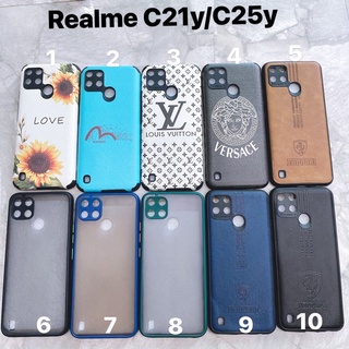 Ốp lưng Realme C21y / C25y / Oppo F11pro giả da, đính đá , chống sốc siêu đẹp