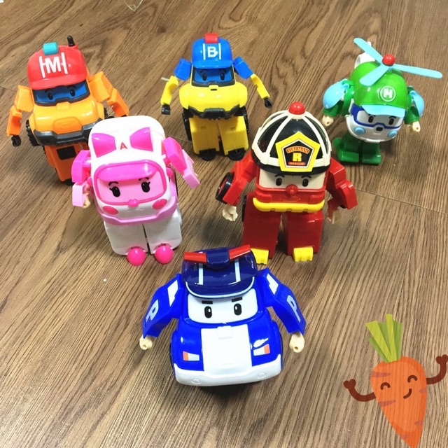 HỘP 1 XE LOẠI TO_ĐỒ CHƠI ROBOCAR POLI BIẾN HÌNH SIÊU ĐẲNG SÁNG TẠO CHO BÉ 869