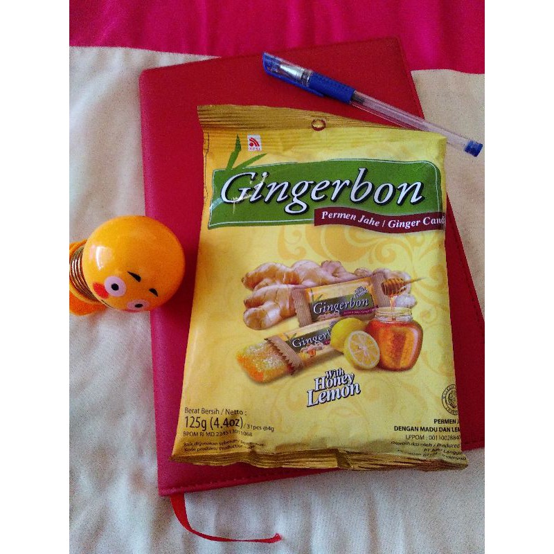 Kẹo gừng Gingerbon Chanh Mật Ong (125g)
