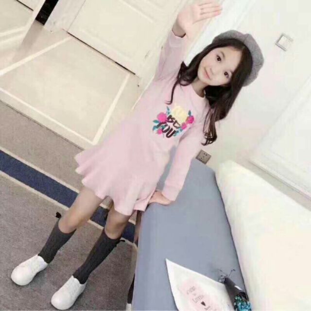 Váy đuôi cá bé gái