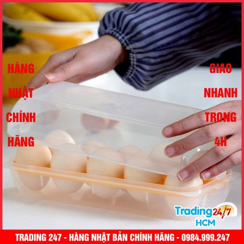 [Giao hàng HCM - 4h ] Khay đựng trứng INOMATA - Nội địa Nhật Bản