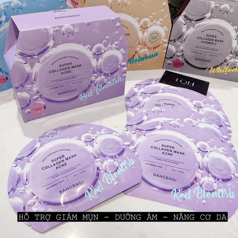 Mặt nạ Banobagi Super Collagen mask mẫu mới [Có bán lẻ]