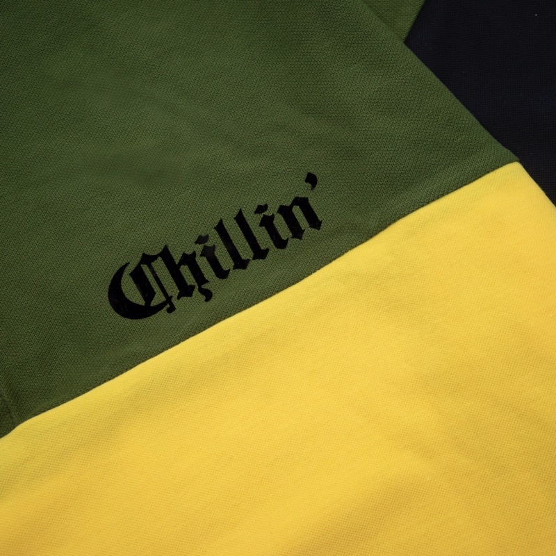 Áo phông Cotton tay lỡ Hiphop nam nữ Unisex “ Chillin 420” Polo Localbrand