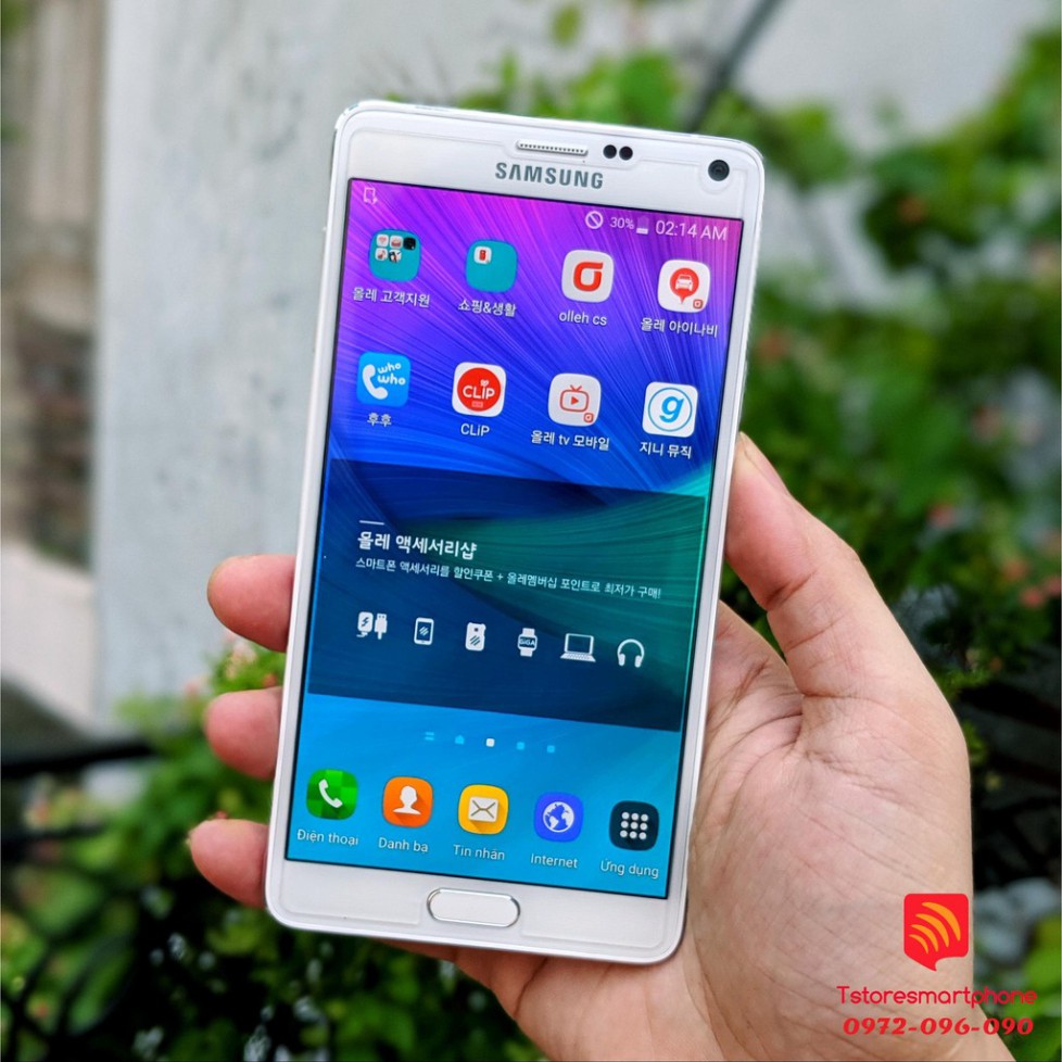 Điện thoại Samsung Galaxy Note 4 3GB 32GB màn 2K chính hãng Hàn Quốc Fullbox