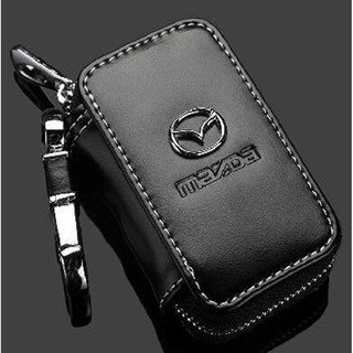 [Sale 50%]Bao da đựng chìa khóa ô tô logo MAZDA