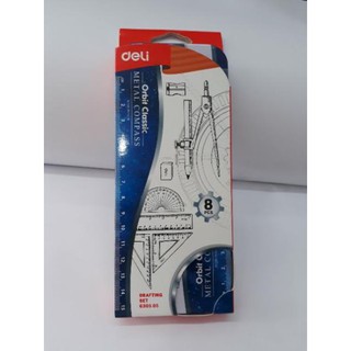 Bộ thước compa deli G30505
