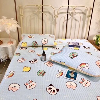 Chiếu điều hòa tencel loại 1 (1 chiếu + 2 vỏ gối)
