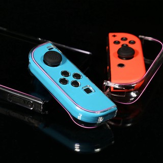 Clear Hard Case Cover Anti-Scratch Protective PC Shell for Nintendo Switch Joy