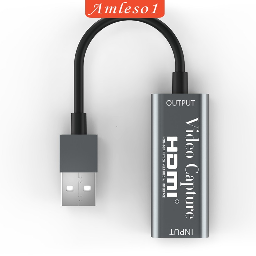 Card Chuyển Đổi Âm Thanh / Video Hdmi Sang Usb 2.0 1080p Dành Cho Game Thủ