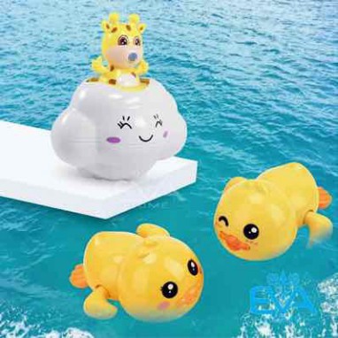 Đồ chơi Cá biết bơi, Vịt, Rùa thả bồn tắm cho bé ..ĐTCA