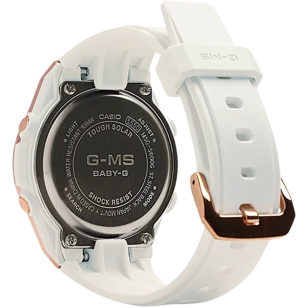 Đồng Hồ Casio Nữ dây nhựa BABYG MSG-S600G-7ADR Chính Hãng
