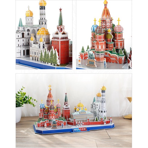 Mô hình giấy 3D CubicFun - CityLines Series- Mô Hình Thành Phố