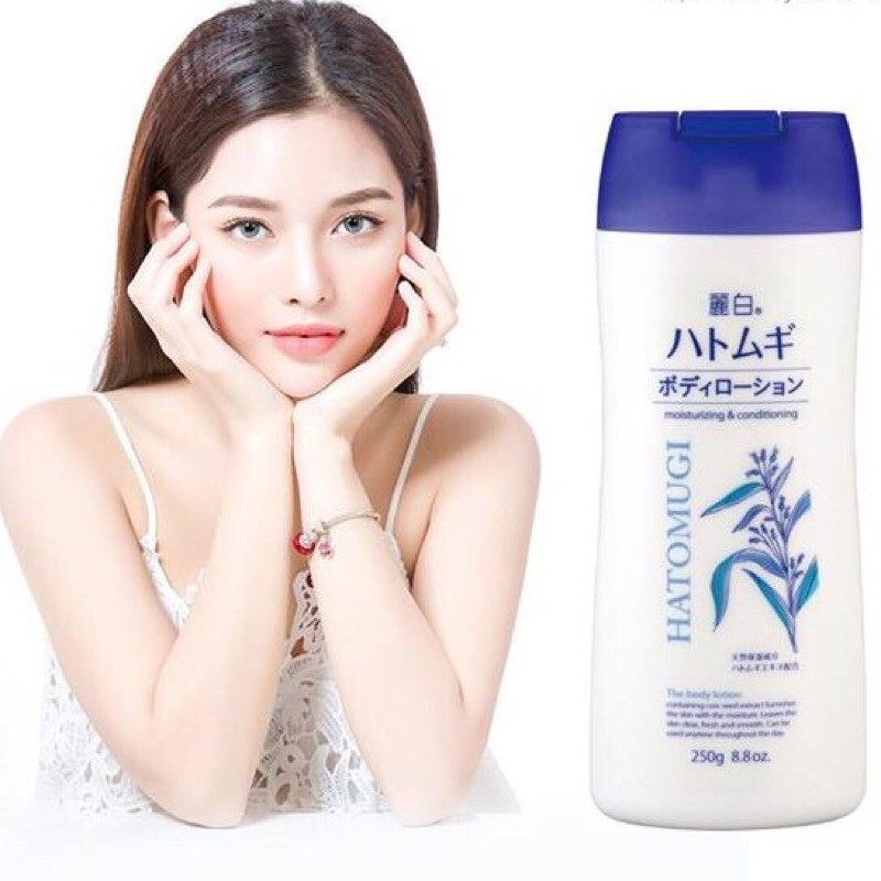 Sữa Dưỡng Thể Hạt Ý Dĩ  Ban Đêm Hatomugi The Body Lotion 250g