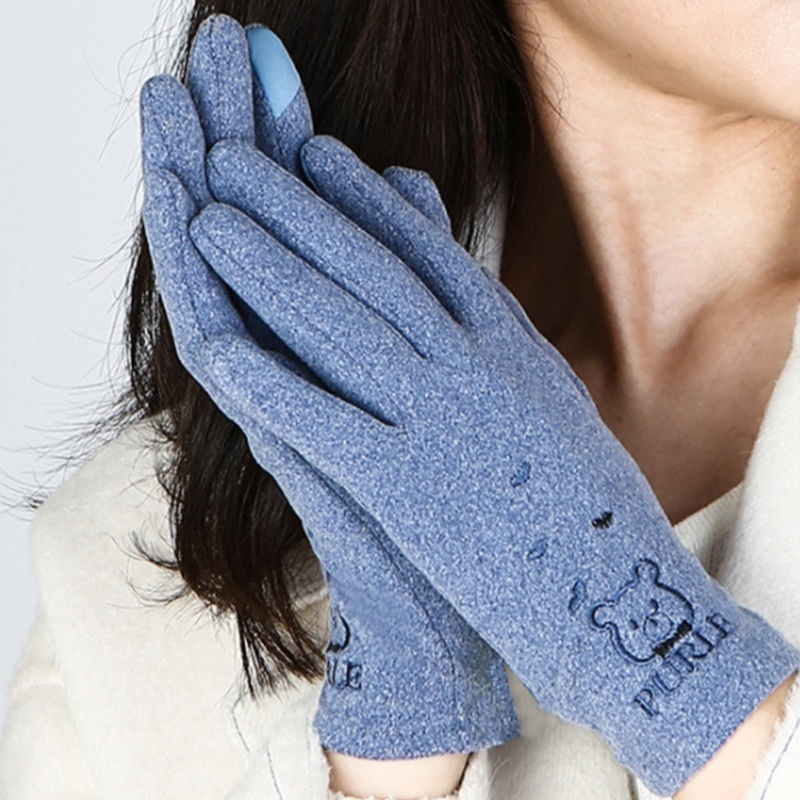 Găng Tay Lái Xe Một Lớp Chống Gió Cảm Ứng Chất Lượng Cao