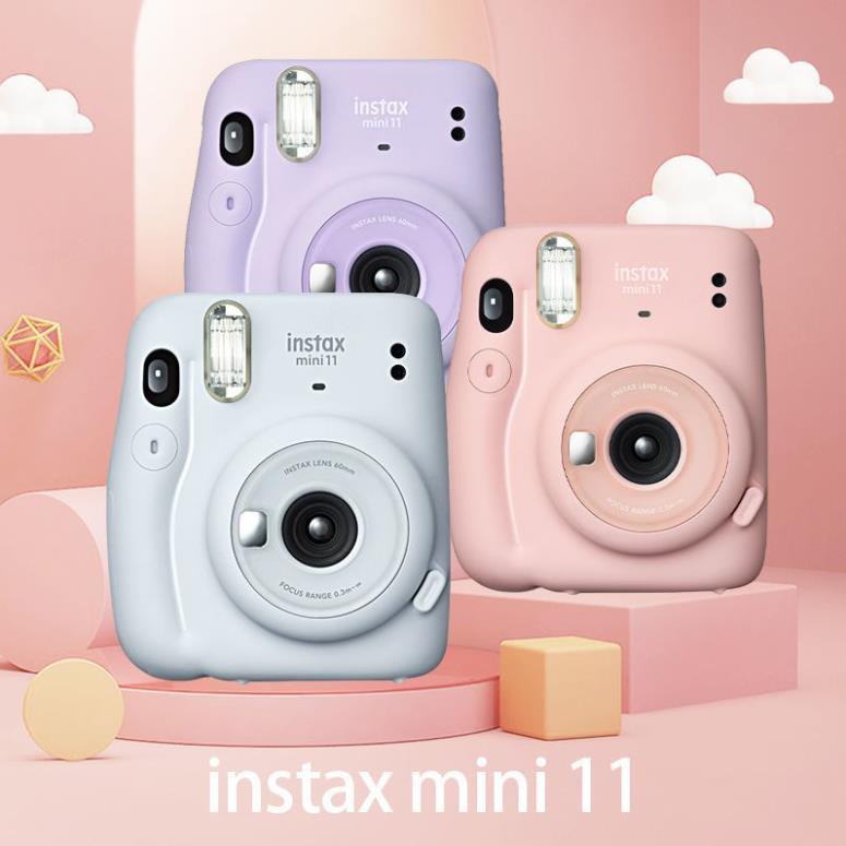 Máy ảnh ngắm và chụp Fuji Polaroid mini11 mẫu sinh viên mới ra mắt gói với giấy [Phân phối ngày 2/6]