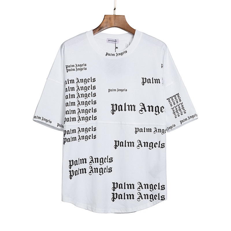 Bán Chạy Nhất Áo Thun Cotton Tay Ngắn Dáng Rộng Hở Vai In Chữ Màn Hình Viên Đạn Thời Trang Unisex