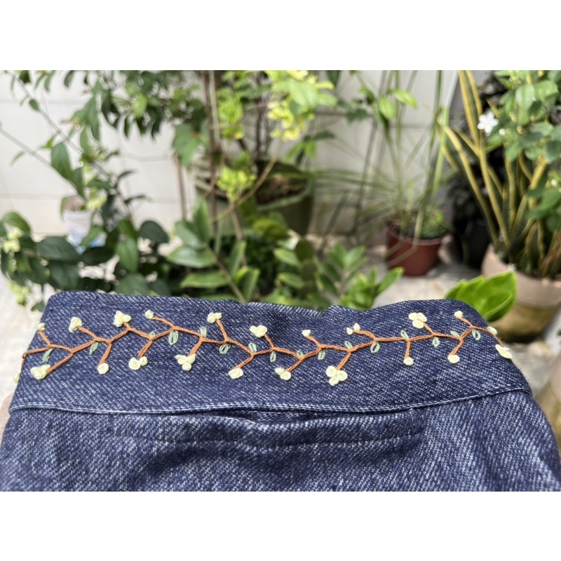 Váy jean thun cotton chống nắng.